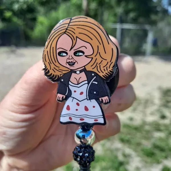 Bride of Chucky Halloween Badge Reel