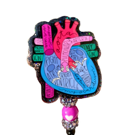 Anatomical Heart Badge Reel