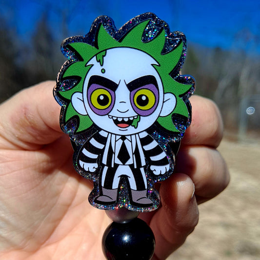 Beetlejuice Badge Reel