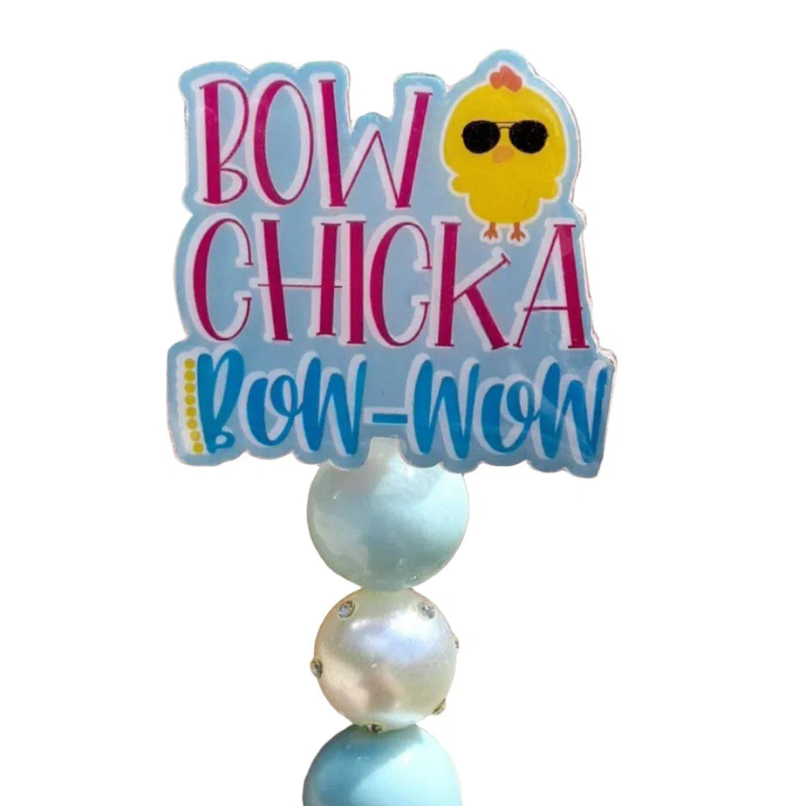 Bow Chicka Bow Wow Badge Reel