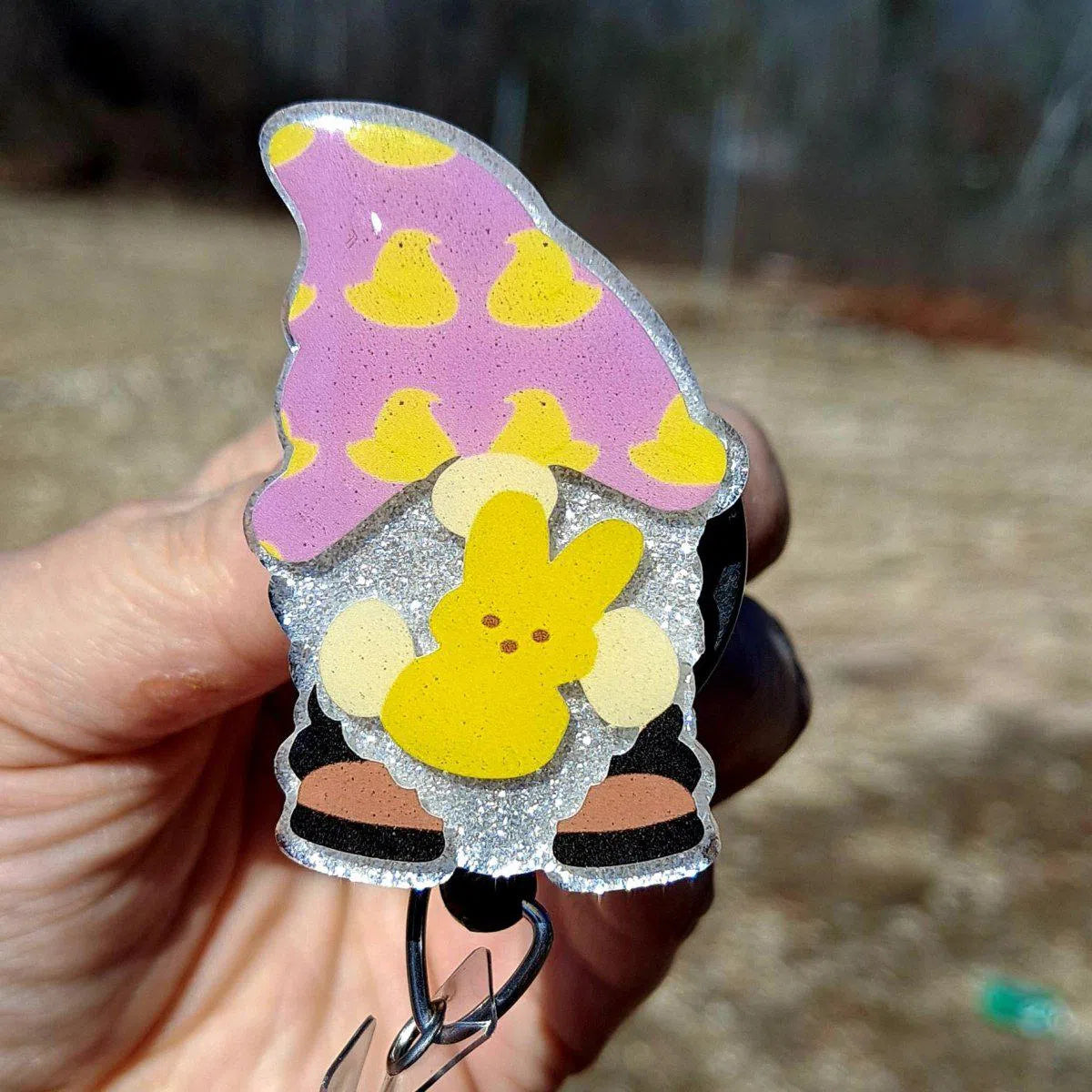 Easter Gnome Badge Reel