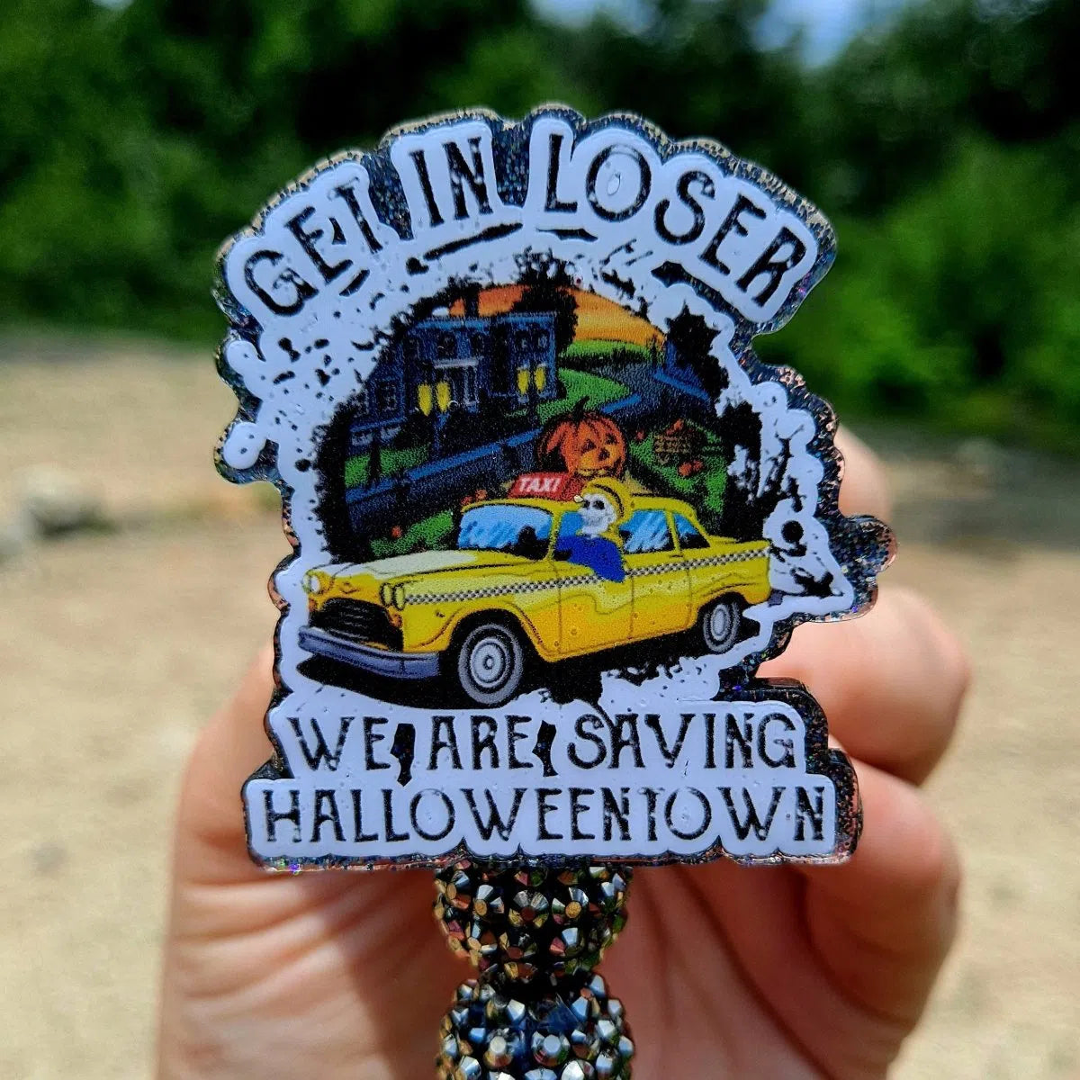 Halloweentown Work Id Badge Reel