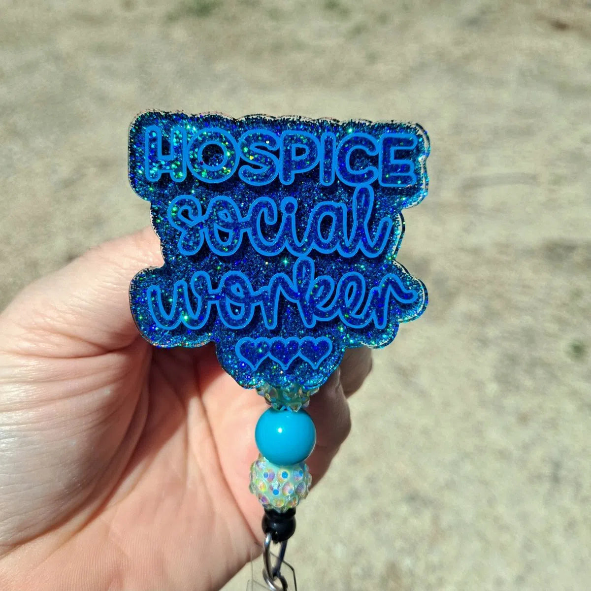 Hospice Social Worker Badge Reel