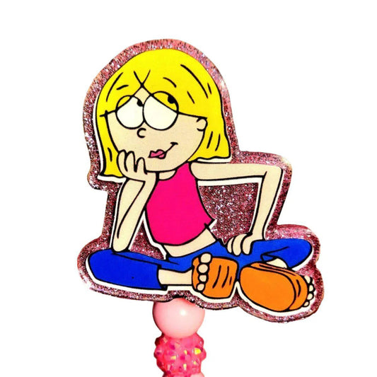 Lizzie McGuire Work Id Badge Reel Hold Clip.