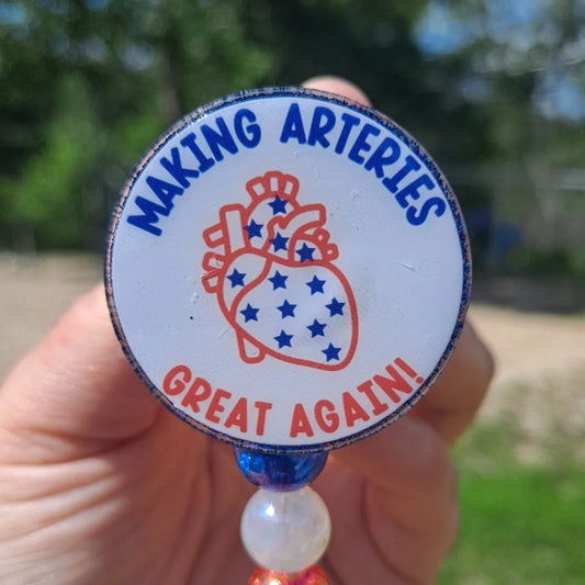 Making Arteries Great Again Badge Reel