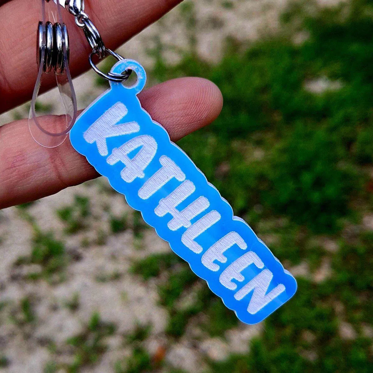 Name Tag Charm for Work Id Badge Reel Holder.