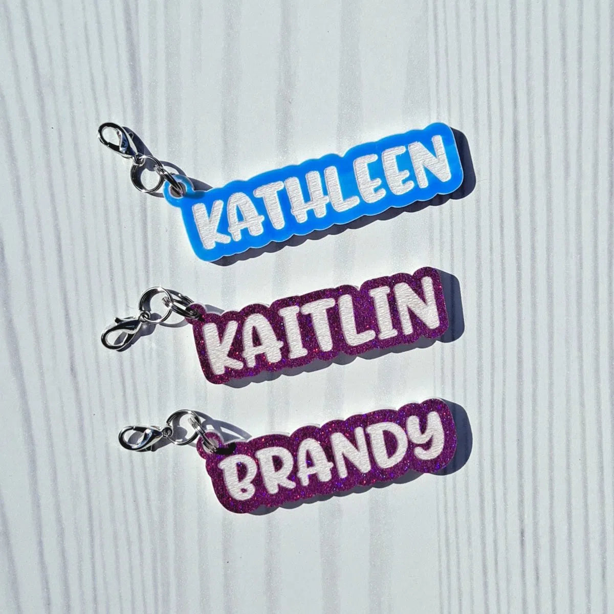 Name Tag Charm for Work Id Badge Reel Holder.