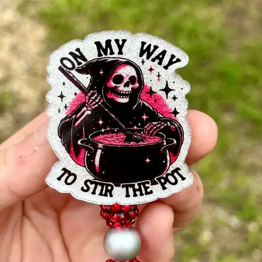 On My Way to Stir The Pot Badge Reel