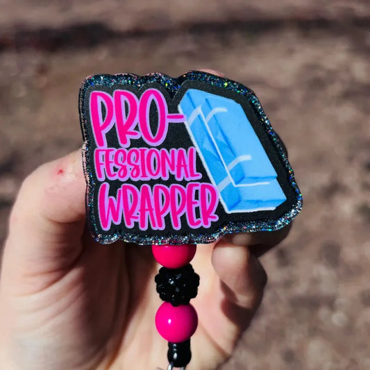 Professional Wrapper Badge Reel
