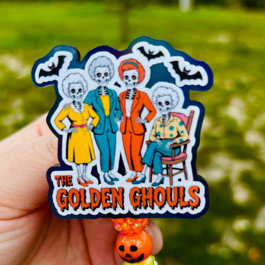 The Golden Ghouls Halloween Badge Reel