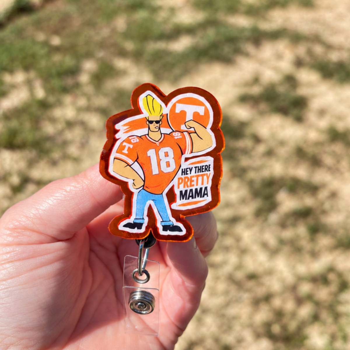 Hey There Pretty Mama Go Vols Badge Reel